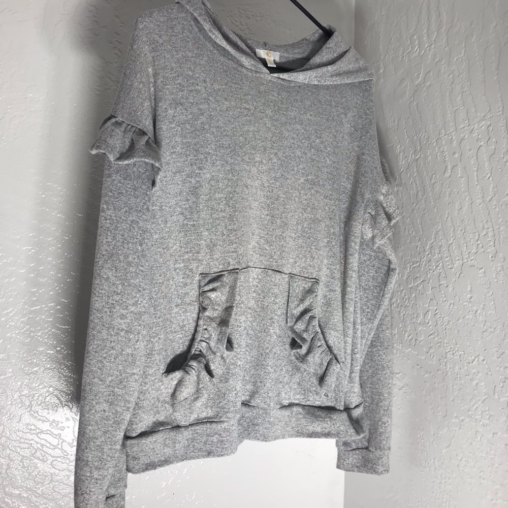 Grey Girly Sweater